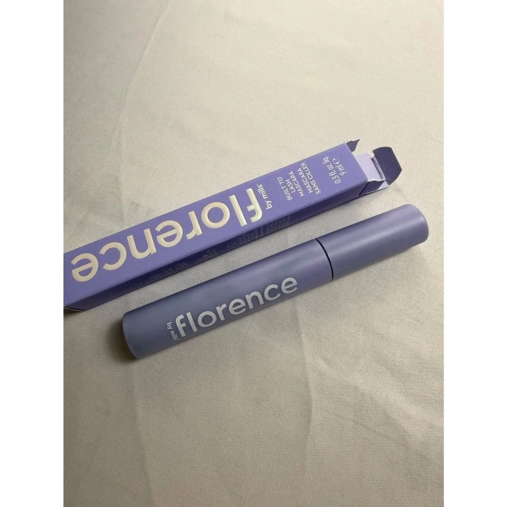 Florence by Mills Built to Lash Mascara Black Noir 0.3oz Vegan Cruelty-Free New